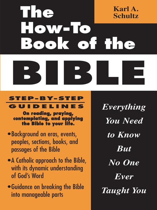 Title details for The How-To Book of the Bible by Karl Schultz - Available